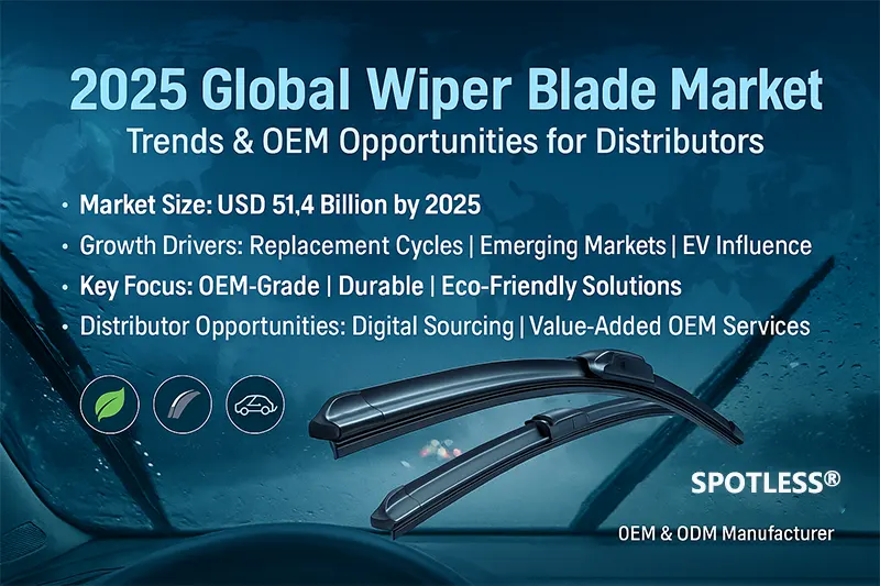 Global Wiper Blade Market Outlook 2025: Trends & OEM -kansen voor distributeurs