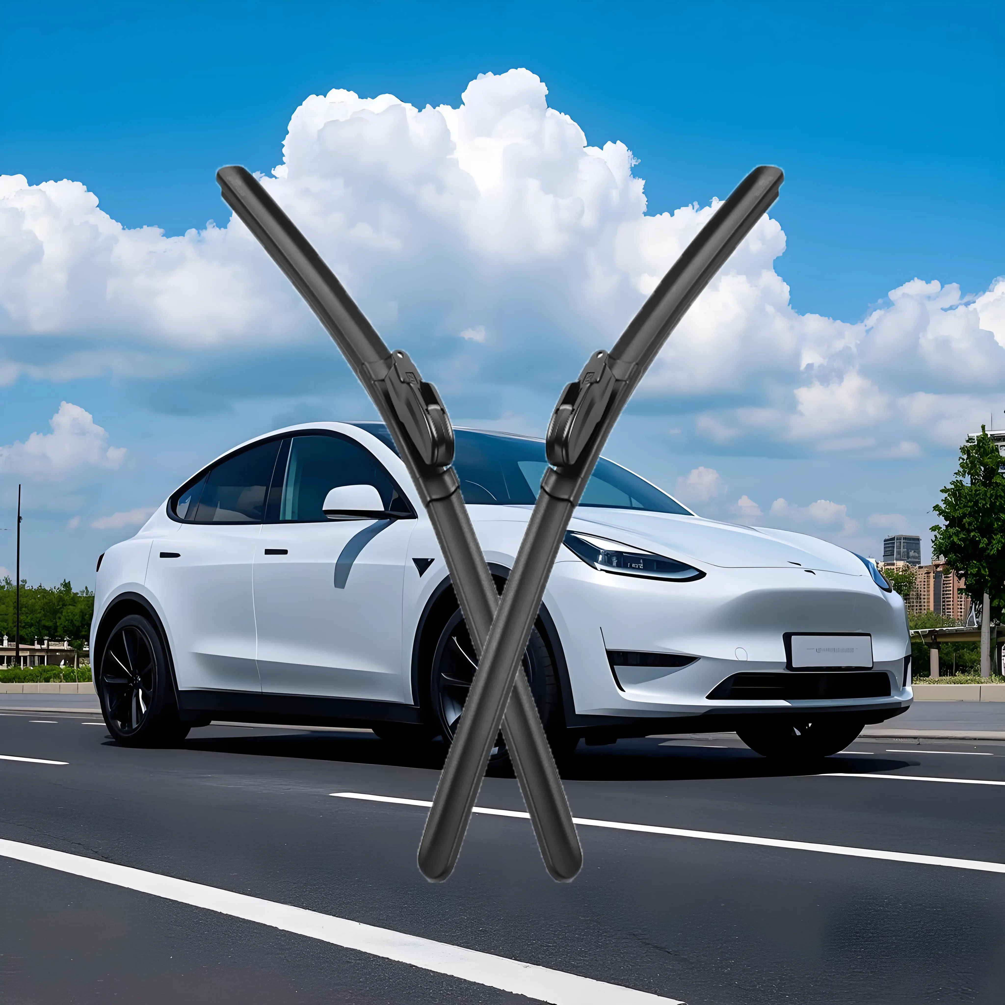 Hoe verander je het Tesla -model y wisserbladen?