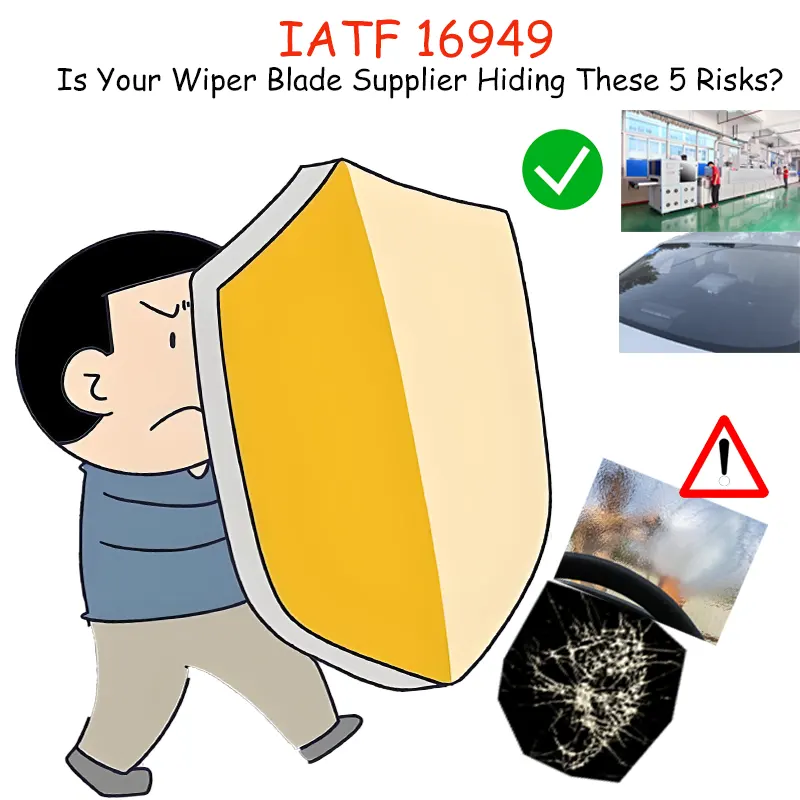 IATF 16949: Verbergt uw leverancier van ruitenwisserbladen deze 5 risico's?
