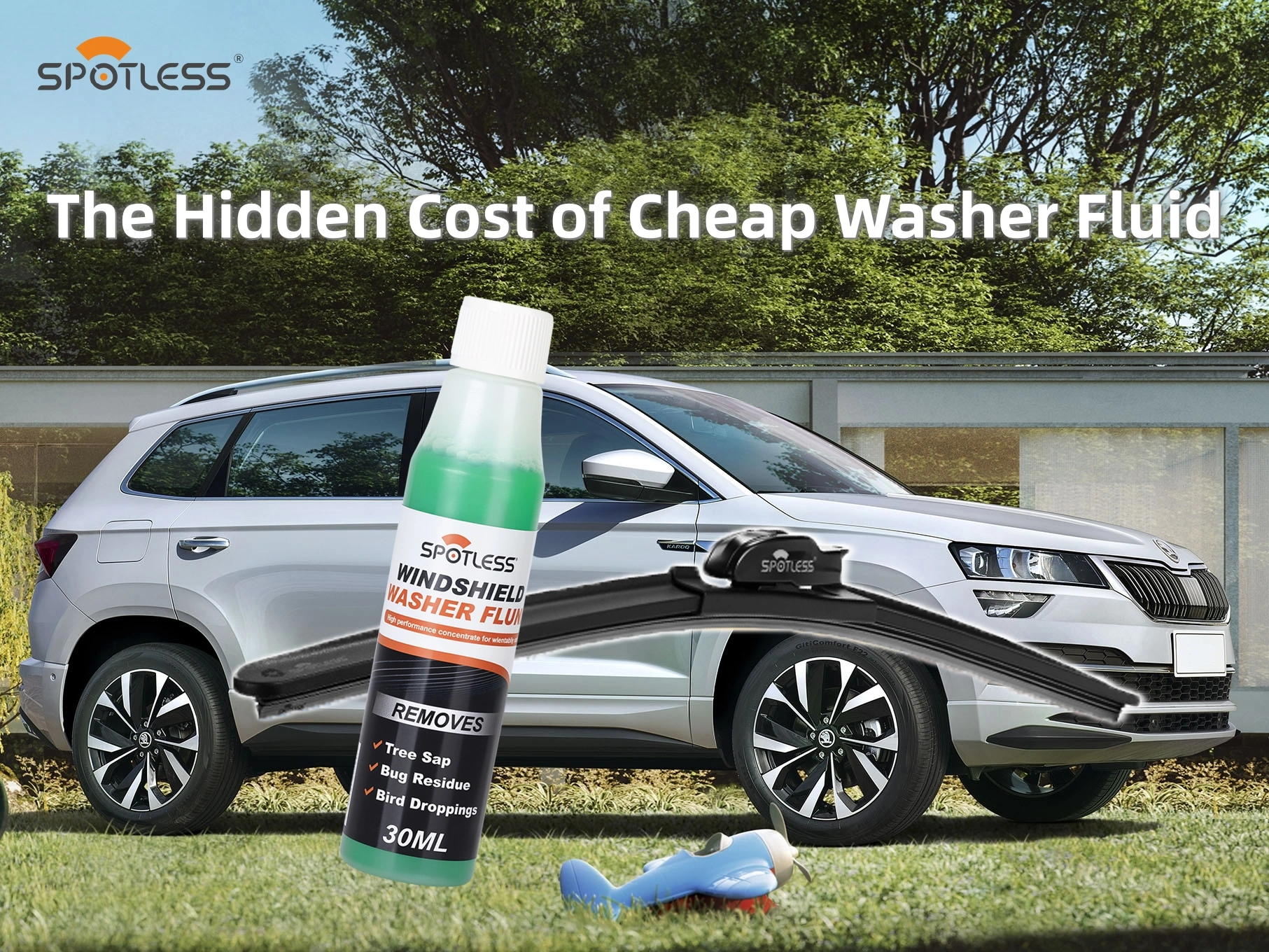 Hoe pH de duurzaamheid van ruitenwisserbladen beïnvloedt: de verborgen kosten van goedkope ruitensproeiervloeistof